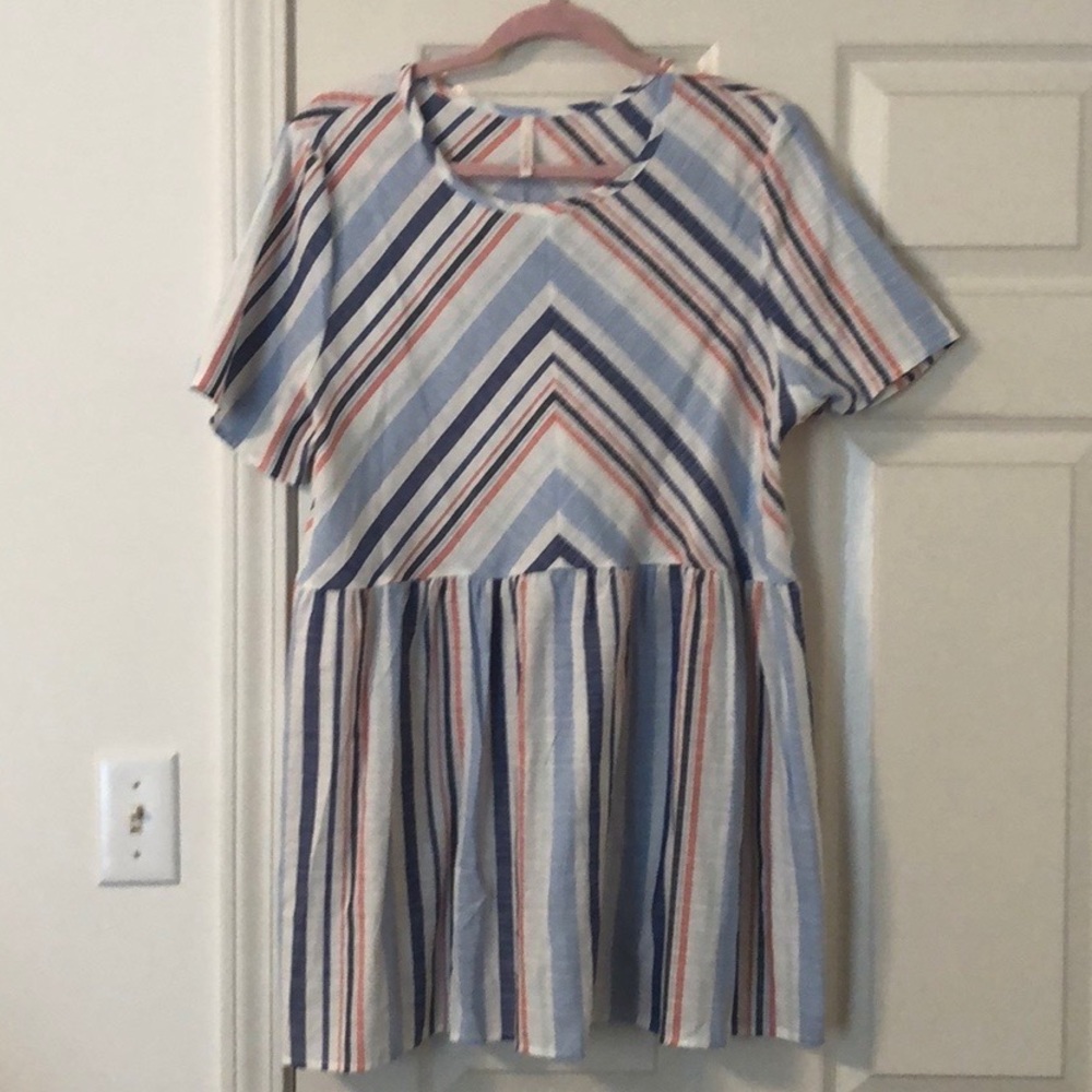 Lime n Chili Babydoll Top (1X)